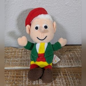 Vintage Elf Doll Plush Ernie Keebler 5" Promotional Doll Mini Nabisco Cookies